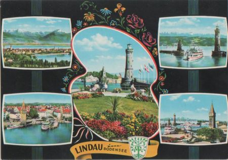 Lindau - mit 5 Bildern - ca. 1970 Lindau - mit 5 Bildern - ca. 1970