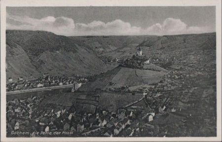 Cochem - die Perle der Mosel - ca. 1955 Cochem - die Perle der Mosel - ca. 1955