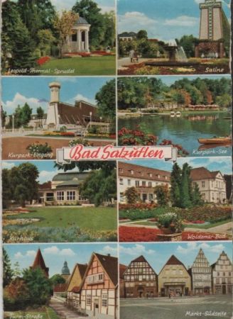 Bad Salzuflen - u.a. Kurpark-See - ca. 1970 Bad Salzuflen - u.a. Kurpark-See - ca. 1970