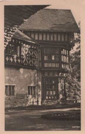 Potsdam - Cecilienhof, Teilansicht - 1954 Potsdam - Cecilienhof, Teilansicht - 1954