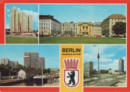 Berlin, Ostteil - 4 Bilder Berlin, Ostteil - 4 Bilder