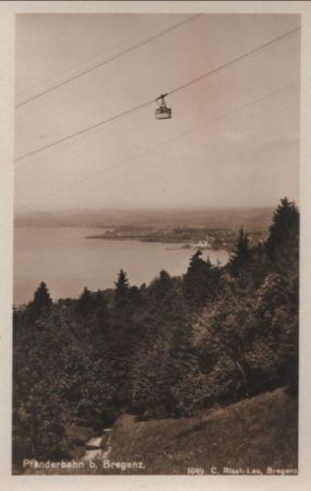 Österreich - Bregenz - Pfänderbahn - 1929 Österreich - Bregenz - Pfänderbahn - 1929