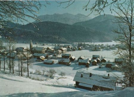 Österreich - Bezau - gegen Kanisfluh - ca. 1985 Österreich - Bezau - gegen Kanisfluh - ca. 1985