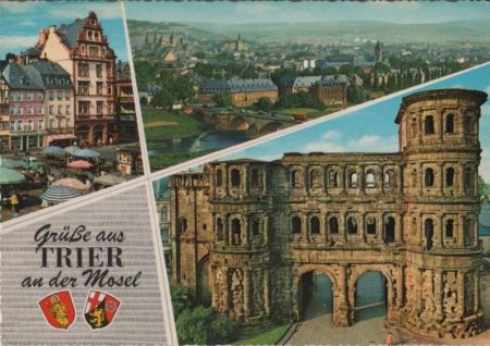 Trier - mit 3 Bildern - ca. 1970 Trier - mit 3 Bildern - ca. 1970