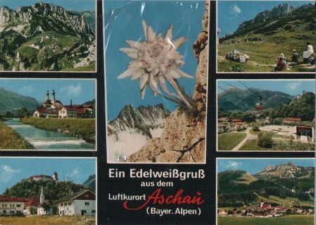 Aschau - Edelweißgruß - ca. 1980 Aschau - Edelweißgruß - ca. 1980