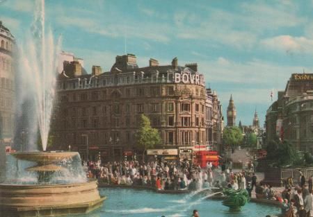 Großbritannien - Trafalgar Square, London - ca. 1970 Großbritannien - Trafalgar Square, London - ca. 1970