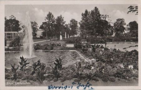 Erfurt - Gartenschau - 1953 Erfurt - Gartenschau - 1953