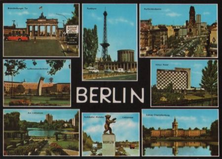 Berlin, Westteil - u.a. Schloss Charlottenburg - 1970 Berlin, Westteil - u.a. Schloss Charlottenburg - 1970