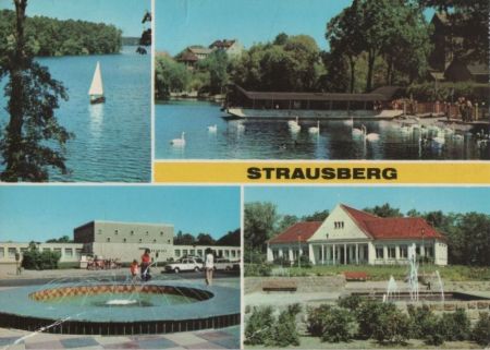 Strausberg - u.a. Park der Solidarität - 1986 Strausberg - u.a. Park der Solidarität - 1986