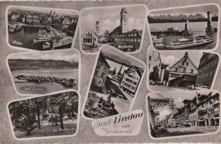 Lindau - u.a. Insel - 1958 Lindau - u.a. Insel - 1958
