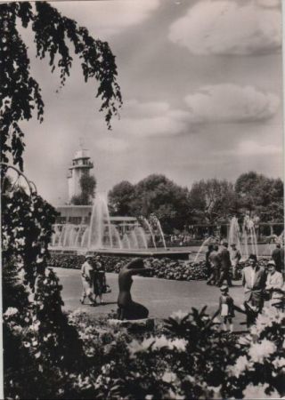 Essen - Großer Blumenhof im Grugapark - ca. 1965 Essen - Großer Blumenhof im Grugapark - ca. 1965