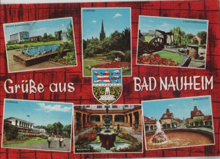 Bad Nauheim - u.a. neues Kurviertel - 1978 Bad Nauheim - u.a. neues Kurviertel - 1978