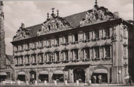Würzburg - Haus zum Falken - ca. 1955 Würzburg - Haus zum Falken - ca. 1955
