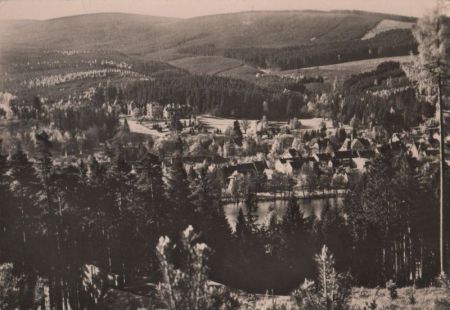 Georgenthal - Blick zum Ziegelberg - 1959 Georgenthal - Blick zum Ziegelberg - 1959