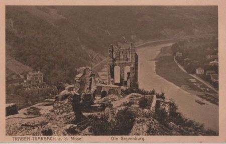 Traben-Trarbach - Grevenburg - ca. 1935 Traben-Trarbach - Grevenburg - ca. 1935