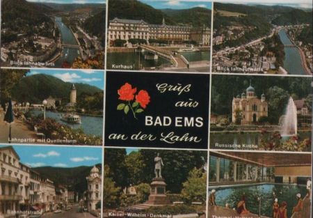 Bad Ems - u.a. Bahnhofstraße - 1974 Bad Ems - u.a. Bahnhofstraße - 1974