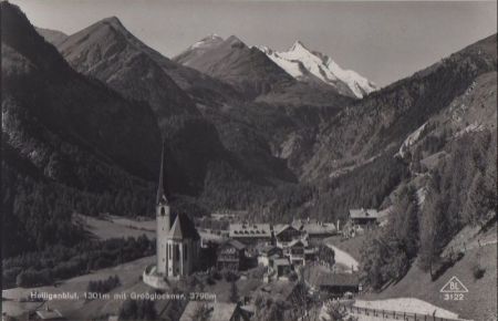 Österreich - Heiligenblut - mit Großglockner - ca. 1955 Österreich - Heiligenblut - mit Großglockner - ca. 1955