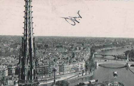 Frankreich - Paris - Vue sur la Seine - 1953 Frankreich - Paris - Vue sur la Seine - 1953