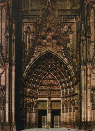 Köln - Dom, Hauptportal - ca. 1970 Köln - Dom, Hauptportal - ca. 1970