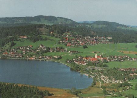 Füssen - Hopfen am See mit Campingplatz - 1988 Füssen - Hopfen am See mit Campingplatz - 1988