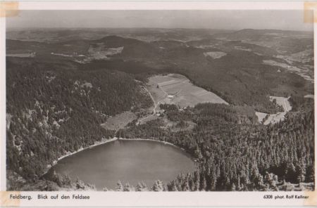 Feldberg / Schwarzwald - Blick auf Feldsee - ca. 1960 Feldberg / Schwarzwald - Blick auf Feldsee - ca. 1960