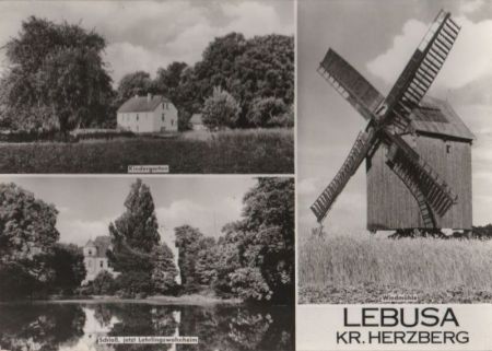 Lebusa - u.a. Schloß - 1981 Lebusa - u.a. Schloß - 1981