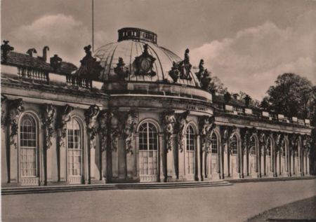 Potsdam - Schloß Sanssouci - 1967 Potsdam - Schloß Sanssouci - 1967