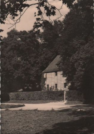 Weimar - Goethes Gartenhaus - 1957 Weimar - Goethes Gartenhaus - 1957