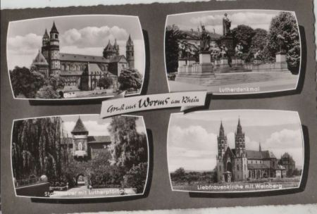 Worms - u.a. Dom - 1964 Worms - u.a. Dom - 1964