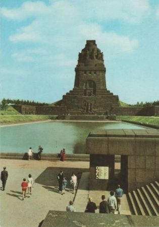 Leipzig - Völkerschlachtdenkmal - 1978 Leipzig - Völkerschlachtdenkmal - 1978