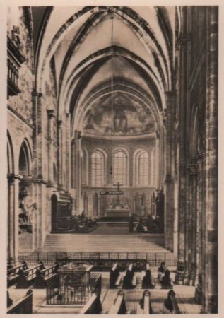 Bamberg - Dom, Ostchor - 1956 Bamberg - Dom, Ostchor - 1956