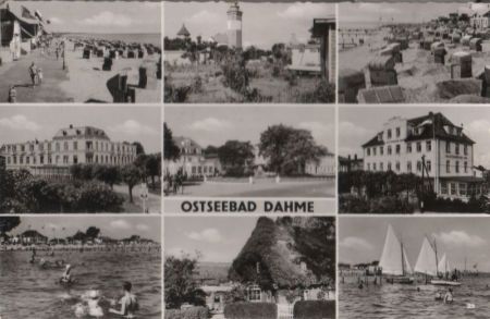 Dahme - 9 Teilbilder - 1963 Dahme - 9 Teilbilder - 1963