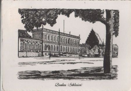Breslau - Schloß und Dorotheenkirche - 1978 Breslau - Schloß und Dorotheenkirche - 1978