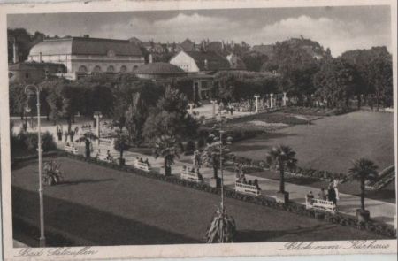Bad Salzuflen - Blick zum Kurhaus - 1933 Bad Salzuflen - Blick zum Kurhaus - 1933