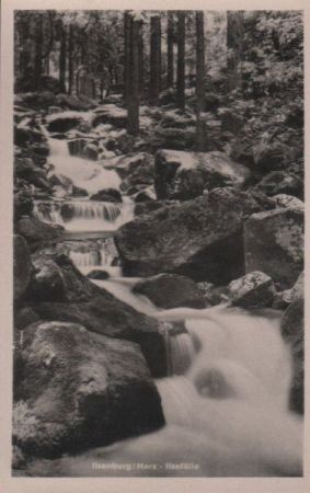 Ilsenburg - Ilsenfälle - 1955 Ilsenburg - Ilsenfälle - 1955