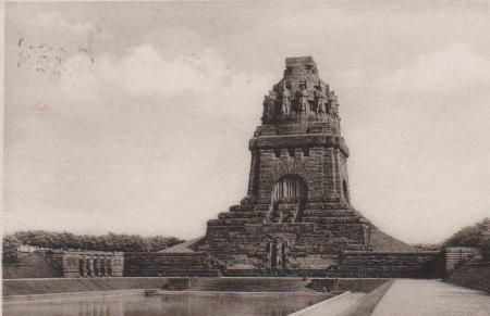 Leipzig - Völkerschlachtdenkmal - 1934 Leipzig - Völkerschlachtdenkmal - 1934