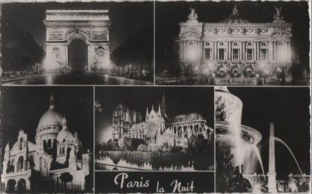 Frankreich - Paris - la Nuit - ca. 1960 Frankreich - Paris - la Nuit - ca. 1960