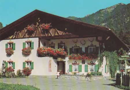 Grainau - Bauernhaus in Untergrainau - ca. 1985 Grainau - Bauernhaus in Untergrainau - ca. 1985