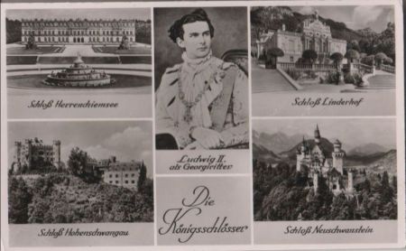 Bayern - die Königsschlösser - ca. 1960 Bayern - die Königsschlösser - ca. 1960