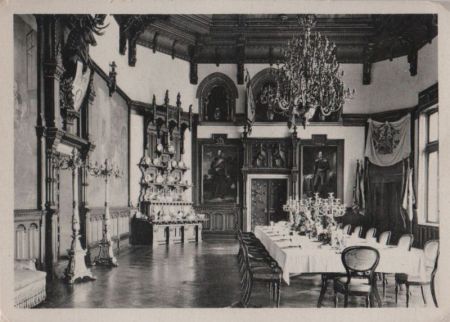 Wernigerode - Schloß, Großer Prunksaal - ca. 1960 Wernigerode - Schloß, Großer Prunksaal - ca. 1960