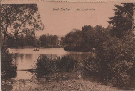 Bad Elster - Am Gondelteich - ca. 1935 Bad Elster - Am Gondelteich - ca. 1935