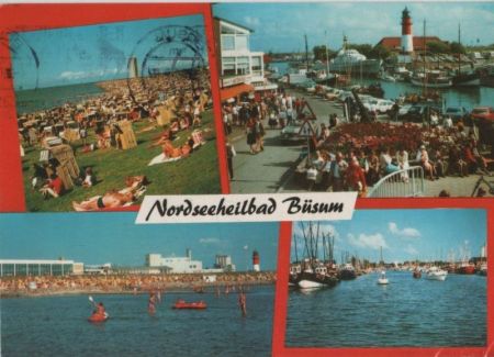 Büsum - 4 Teilbilder - 1982 Büsum - 4 Teilbilder - 1982