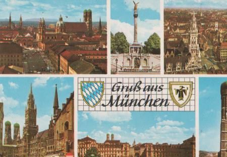 Gruß aus München - ca. 1975 Gruß aus München - ca. 1975