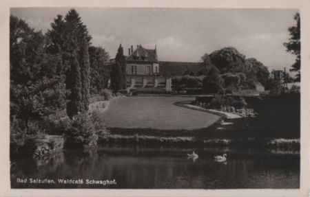 Bad Salzuflen - Waldcafe Schwaghof - 1952 Bad Salzuflen - Waldcafe Schwaghof - 1952