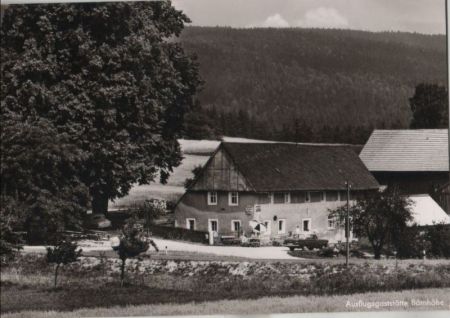 Friedenfels - Ausflugsgaststätte Bärnhöhe - ca. 1965 Friedenfels - Ausflugsgaststätte Bärnhöhe - ca. 1965
