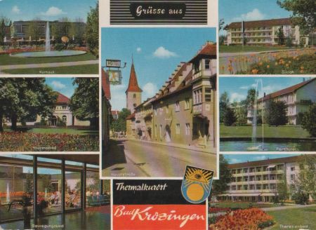 Bad Krozingen - u.a. Theresienbad - ca. 1975 Bad Krozingen - u.a. Theresienbad - ca. 1975
