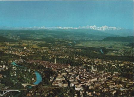 Schweiz - Bern - und Alpen - ca. 1980 Schweiz - Bern - und Alpen - ca. 1980