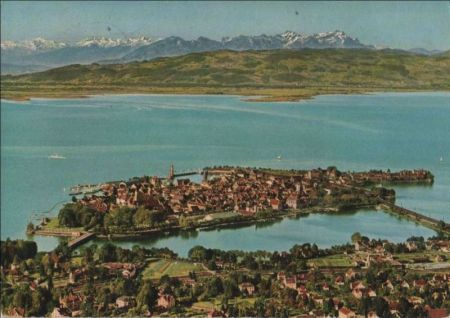 Lindau - mit Schweizer Alpen - 1967 Lindau - mit Schweizer Alpen - 1967