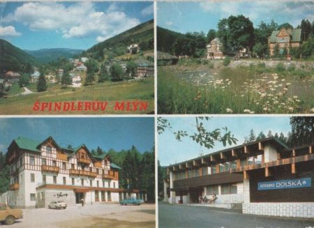 Tschechien - Spindlerov Mlyn - 4 Teilbilder - 1986 Tschechien - Spindlerov Mlyn - 4 Teilbilder - 1986