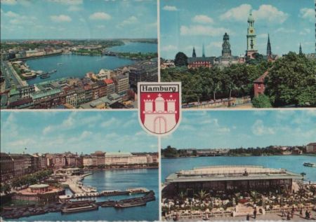 Hamburg - mit 4 Bildern - 1965 Hamburg - mit 4 Bildern - 1965